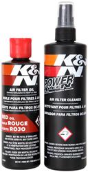K&N Air Filter Oil and Cleaning Kit - Click Image to Close